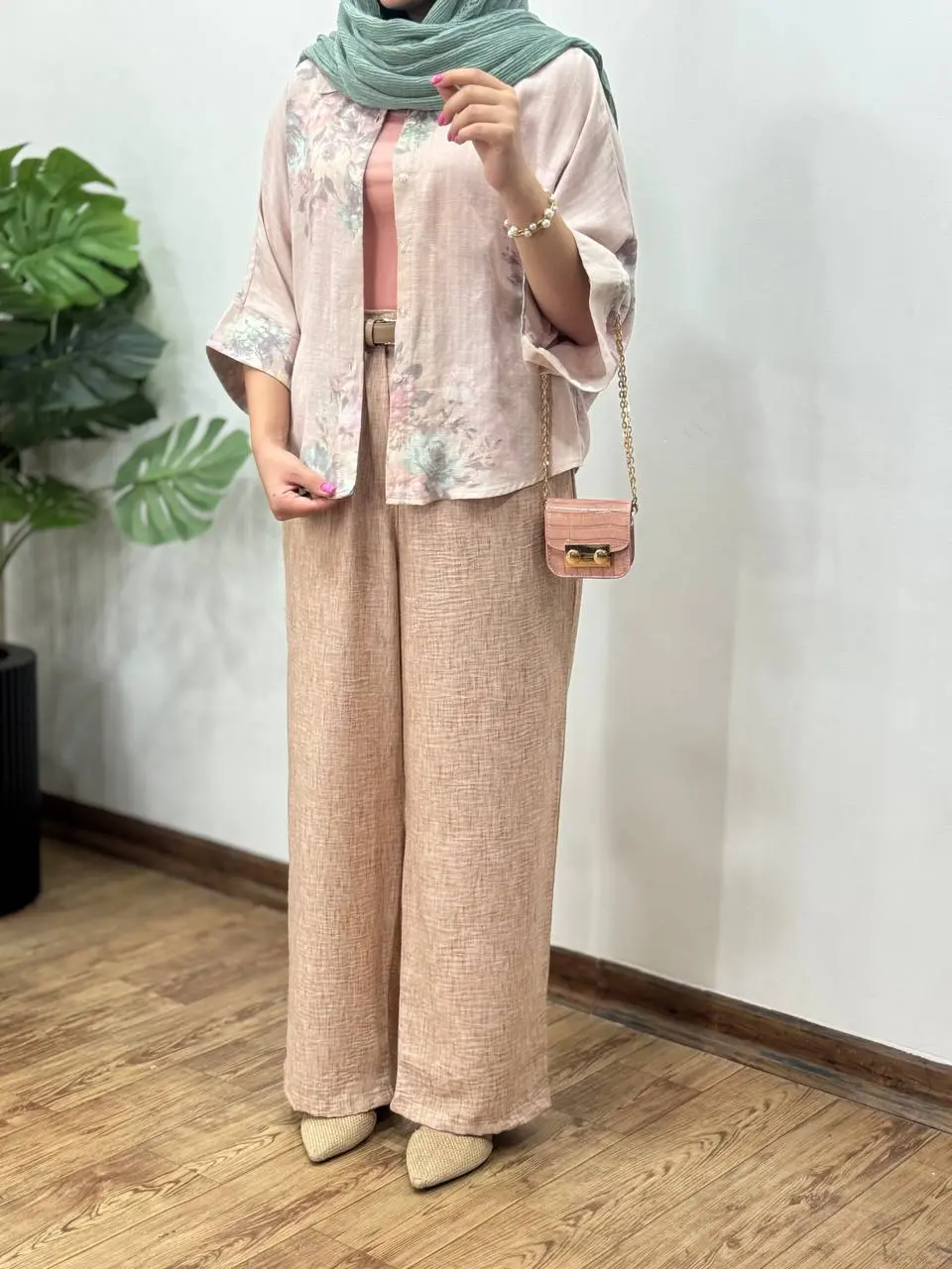 شلوار لینن زارا (با ارسال رایگان)